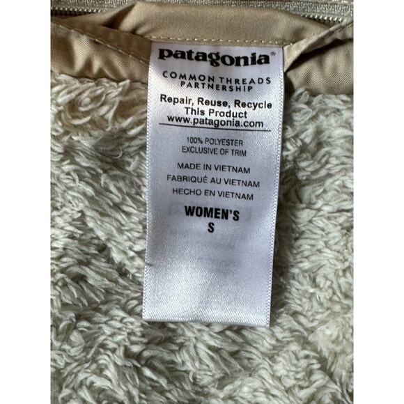 Patagonia Los Gatos reversable hooded vest, small, Sherpa fleece - Picture 12 of 15